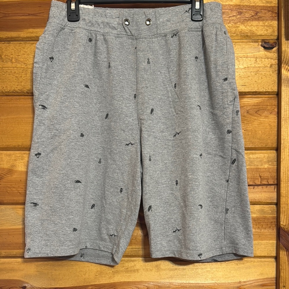Free Planet Gray Cotton Athletic Shorts
Size - Large